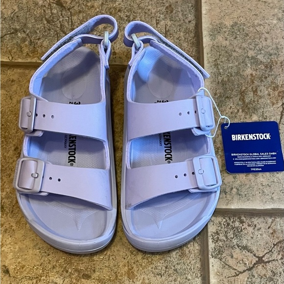NWT Birkenstock kids Mogami sandals sz 2 - Picture 1 of 7